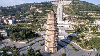 Пагода в центре Binzhou